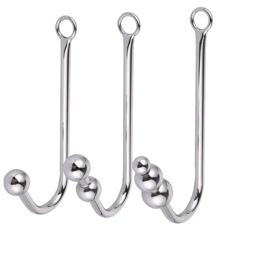 Anal Hooks Elegant 5334 Hook Cuffs Collar Anal and with Beaded 0118